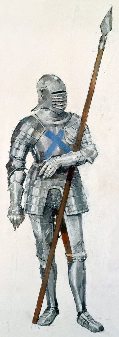 Schottischer Soldat, Schlacht von Flodden Field von Ivan Lapper