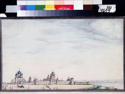 Ansicht des Rostow-Kremls von Ivan Mikhaylovich Belogonov
