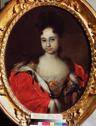 Porträt der Großfürstin Anna Petrowna von Russland (1708-1728) von Ivan Nikitich Nikitin