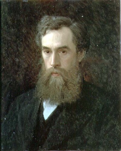 Porträt von Pavel Mikhailovich Tretyakov (1832-98) 1876 von Ivan Nikolaevich Kramskoy