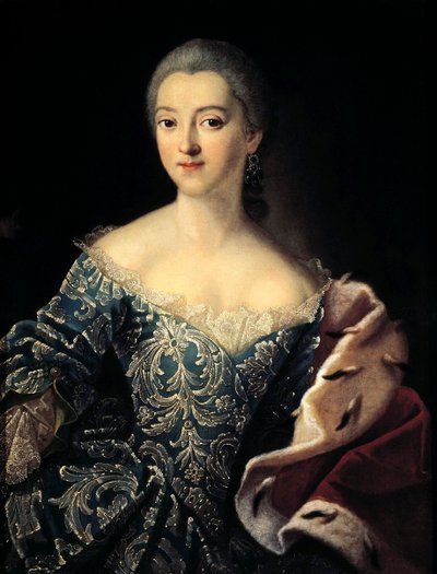 Porträt der Gräfin Ekaterina Lobanov-Rostovsky, 1754 von Ivan Petrovich Argunov