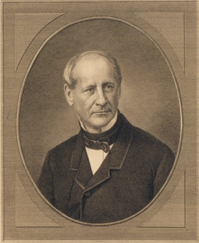 Porträt von Graf Modest Andrejewitsch von Korff von Ivan Petrovich Pozhalostin
