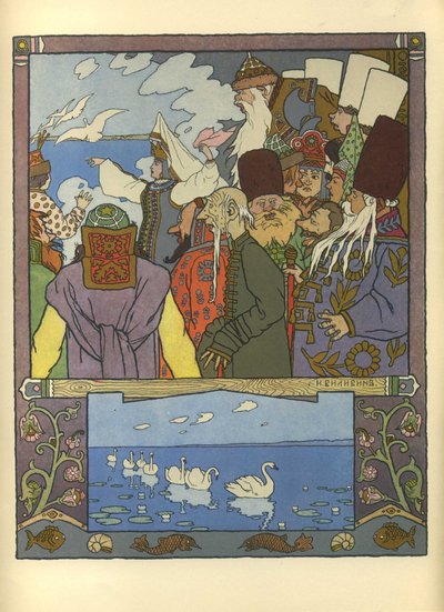 Iwan Zarewitsch und die Froschprinzessin, 1901 von Ivan Yakovlevich Bilibin