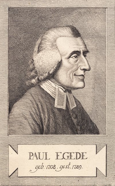 Kopie nach Clemens Porträt von Paul Egede, Sw. 258 von J.F. Clemens