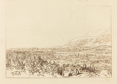 Alpenkette von Grenoble nach Chambéry von Joseph Mallord William Turner
