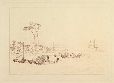 Inverary Castle und Stadt, Schottland Liber Studiorum, Teil XIII, 1816 von Joseph Mallord William Turner