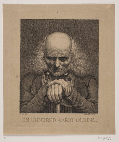 Ein hundertjähriger Greis von J.V. Gertner