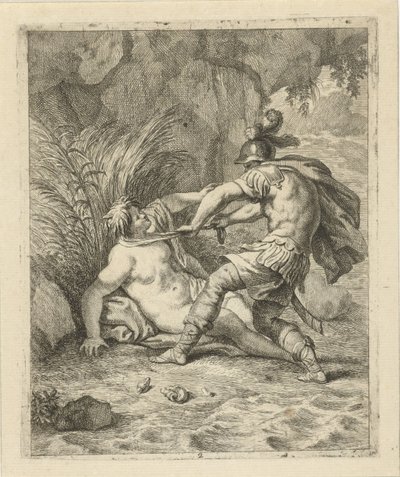 Peleus fängt Thetis von J. Alexander Janssens