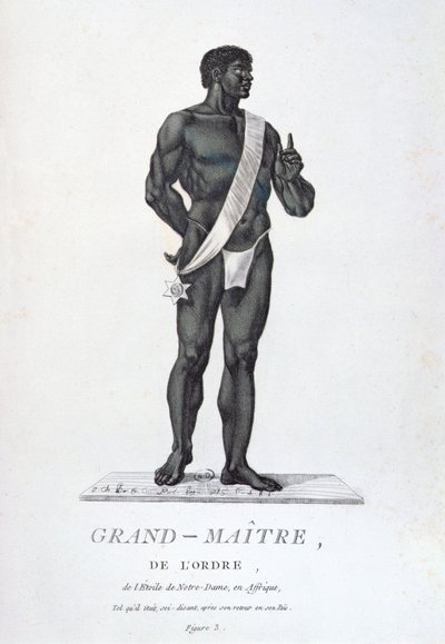 Großmeister des Ordens des Sterns von Notre-Dame, in der Tracht seines Landes, aus 