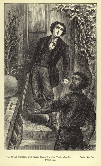 Eine Kugel pfiff und durchschlug Felix Holts Schulter... Felix fiel von J. Cooper
