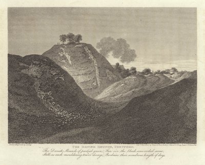Robert Bloomfield, Dichter: Die dänischen Hügel, Thetford von J. Greig