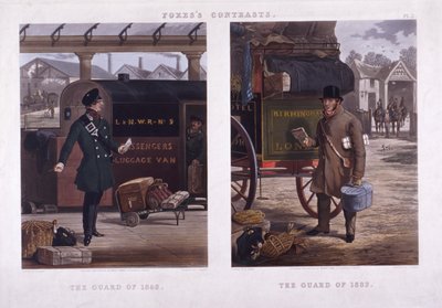 Die Wache von 1852 und die Wache von 1832 von J Harris