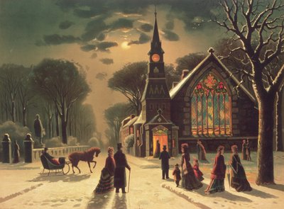 Heiligabend, veröffentlicht von J. Hoover und Sohn, 1878 von J. Latham