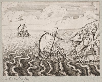 Illustration zu Adam Olearius, „Persianischer Rosenthal von einem sinnreichen Poeten Schich Saadi [...]“, Schleswig 1660 von J. Muller