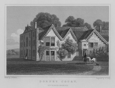 Dorney Court, Buckinghamshire von John Preston Neale
