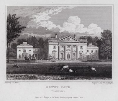 Newby Park, Yorkshire von John Preston Neale