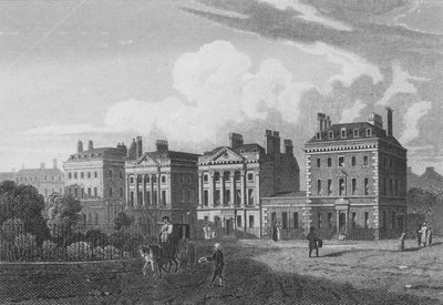 Nordseite des Cavendish Square, London von John Preston Neale