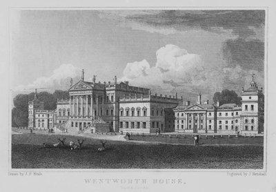 Wentworth House, Yorkshire von John Preston Neale