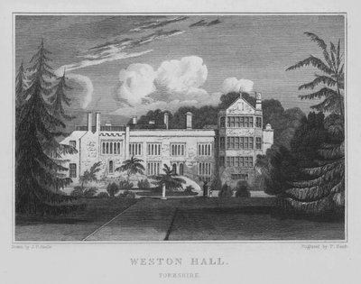 Weston Hall, Yorkshire von John Preston Neale