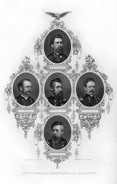 Generäle der Union des Departements des Mississippi, Amerikanischer Bürgerkrieg, 1862-1867 von J. Rogers