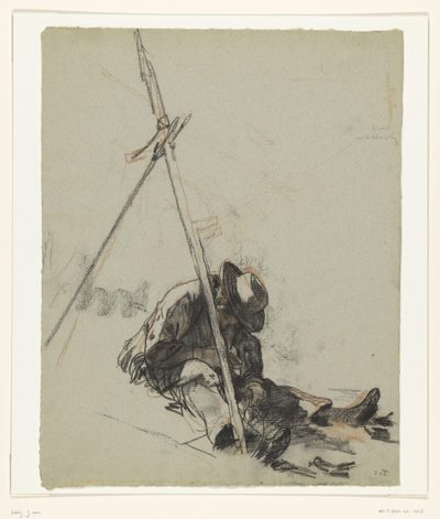 Ein Mäher von Jac van Looij (signed by artist)