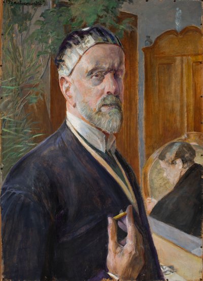 Selbstporträt von Jacek Malczewski