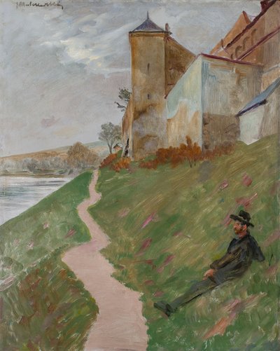 Auf dem Hügel des Norbertinerklosters von Jacek Malczewski