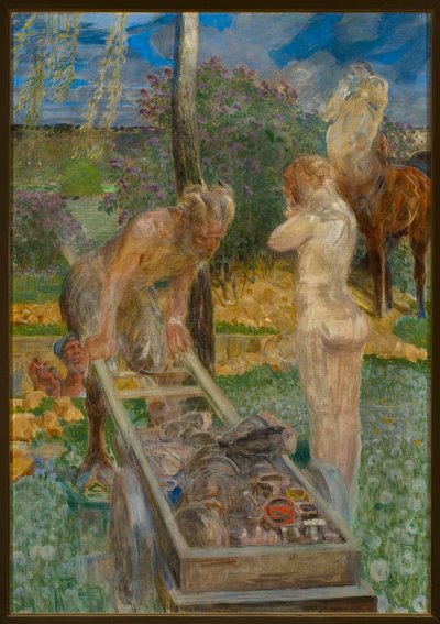 Begräbnis des Malers von Jacek Malczewski