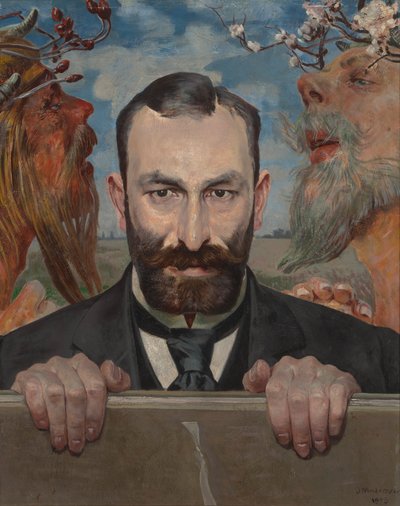 Porträt von Feliks Jasieński von Jacek Malczewski