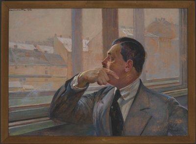Porträt von Mieczysław Gąsecki von Jacek Malczewski