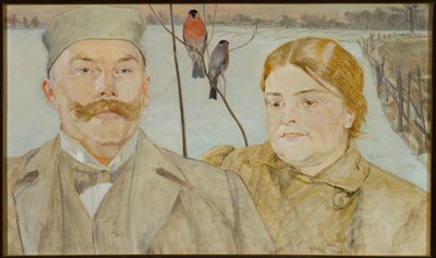 Porträt von Wacław und Helena Karczewski von Jacek Malczewski