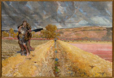 Heilige Agnes von Jacek Malczewski