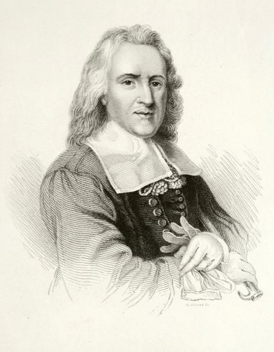 Isaak Walton, englischer Autor von Jacob (after) Huysmans