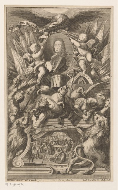 Porträt von Ferdinand von Bayern von Jacob Andreas Fridrich (I)