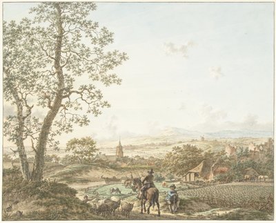 Frühling, Morgen und Erde (Die vier Jahreszeiten, Tageszeiten und Elemente) von Jacob  Cats