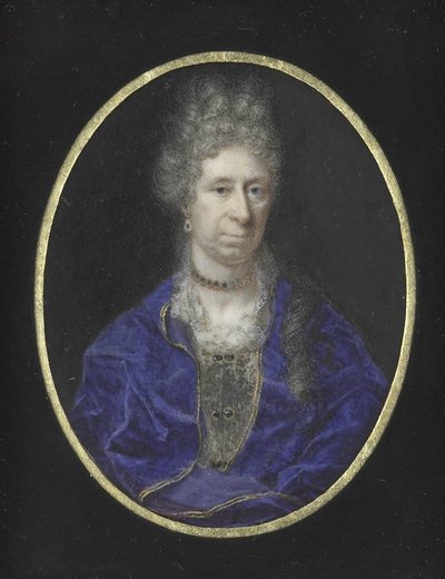 Porträt einer Frau von Jacob Christof Le Blon (attributed to)