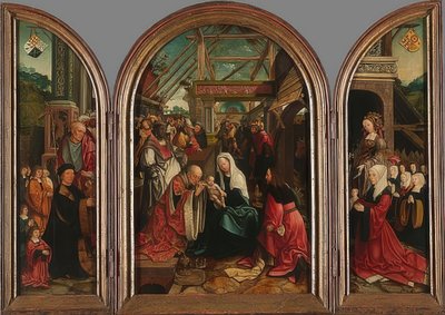 Anbetung der Könige von Jacob Cornelisz van Oostsanen