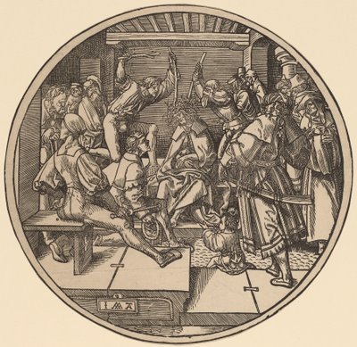Christus mit Dornen gekrönt von Jacob Cornelisz van Oostsanen
