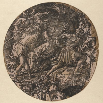 Gefangennahme Christi von Jacob Cornelisz van Oostsanen