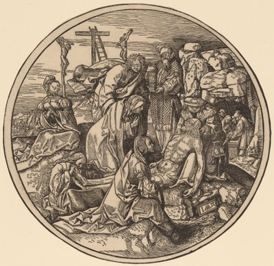 Die Beweinung und Grablegung von Jacob Cornelisz van Oostsanen