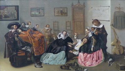Scène galante von Jacob Duck