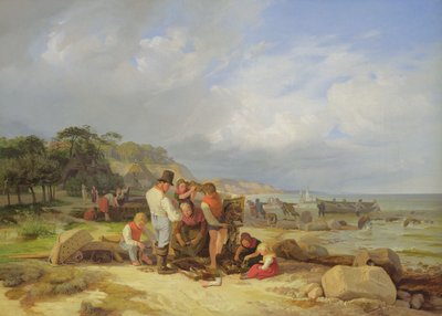 Fischer in Probstei (1835) von Jacob Gensler
