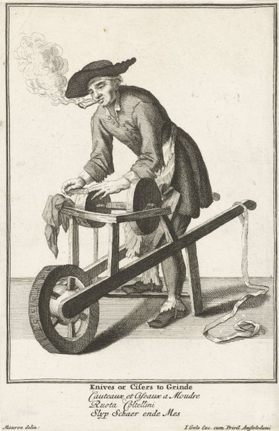 Scherenhändler von Jacob Gole