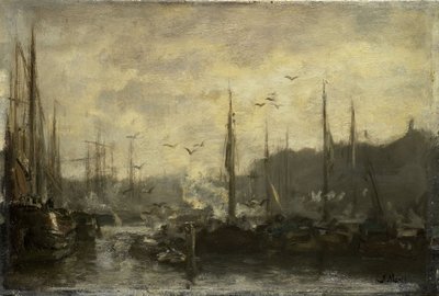 Hafenansicht von Jacob Henricus or Hendricus Maris