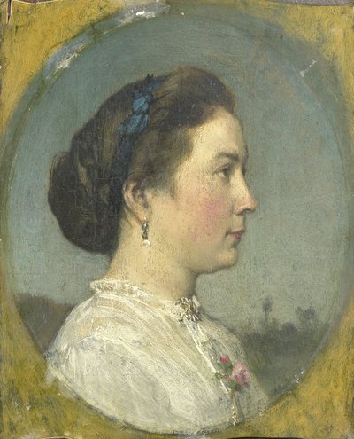 Porträt von Catharina Hendrika Horn von Jacob Henricus or Hendricus Maris