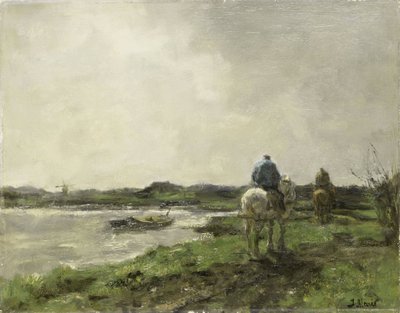 Treidelpfad von Jacob Henricus or Hendricus Maris
