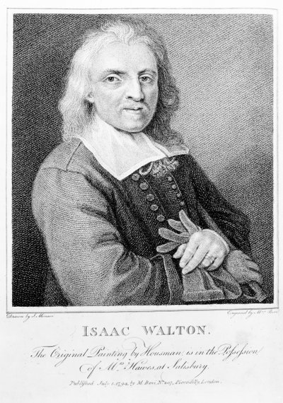 Porträt von Isaac Walton (1593-1683), graviert von Marino Bovi (1758-1805) 1794 von Jacob Huysmans