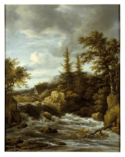 Wasserfall in Norwegen von Jacob van Ruisdael
