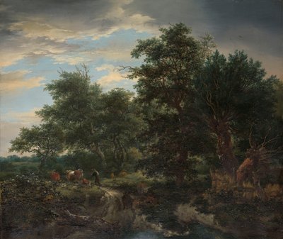 Waldszene von Jacob Isaakszoon van Ruysdael