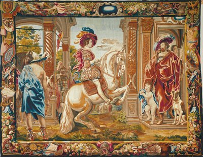 Reitstunde für König Ludwig XIII von Jacob Jordaens